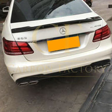 Load image into Gallery viewer, Renntech Style Carbon Fibre Boot Spoiler for Mercedes Benz C207 E Class Coupe 10-17