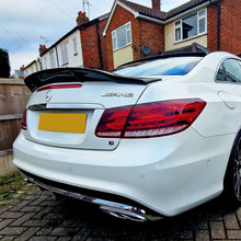Load image into Gallery viewer, Renntech Style Carbon Fibre Boot Spoiler for Mercedes Benz C207 E Class Coupe 10-17