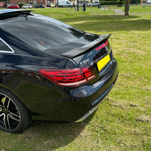 Load image into Gallery viewer, Renntech Style Carbon Fibre Boot Spoiler for Mercedes Benz C207 E Class Coupe 10-17