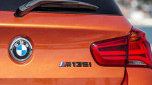 Load image into Gallery viewer, BMW 1 Series M135i Rear Model Badge – Gloss Black Boot/Trunk Emblem, OEM Fit Replacement (F20 F21 F40), Jet Black 668 – AUTOID