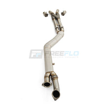 Load image into Gallery viewer, BMW M3 G80/G81 S58 4" Hybrid Single Z-Pipe Mid Pipe Exhaust | FreeFlo AGR-X