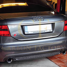 Load image into Gallery viewer, S6 Style Carbon Fibre Boot Spoiler for Audi C6 A6 04-11