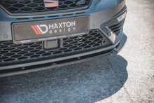 Load image into Gallery viewer, Maxton Design - FRONT SPLITTER V6 SEAT LEON CUPRA/ FR MK3 FACELIFT (2017-2019)