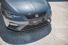 Load image into Gallery viewer, Maxton Design - FRONT SPLITTER V6 SEAT LEON CUPRA/ FR MK3 FACELIFT (2017-2019)