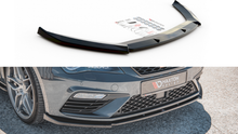 Load image into Gallery viewer, Maxton Design - FRONT SPLITTER V6 SEAT LEON CUPRA/ FR MK3 FACELIFT (2017-2019)