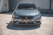 Load image into Gallery viewer, Maxton Design - FRONT SPLITTER V7 SEAT LEON CUPRA/ FR MK3 FACELIFT (2017-2019)