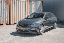 Load image into Gallery viewer, Maxton Design - FRONT SPLITTER V7 SEAT LEON CUPRA/ FR MK3 FACELIFT (2017-2019)