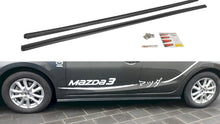 Load image into Gallery viewer, Maxton Design - SIDE SKIRTS DIFFUSERS MAZDA 3 MK3 FACELIFT (2017-UP)