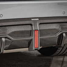 Load image into Gallery viewer, SQ Style with LED Pre-Preg Carbon Fibre Rear Diffuser for BMW 2 Series G42 Coupe 21-Present