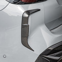 Load image into Gallery viewer, SQ Style Pre-Preg Carbon Fibre Rear Side Canards for BMW F98 X4M LCI 22-26