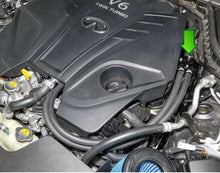 Load image into Gallery viewer, BMS Compact Oil Catch Can Kit for 2016+ Infiniti Q50/Q60 3.0T