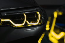 Load image into Gallery viewer, BMW M5 F90 Pre-LCI Yellow DRL LED Module Set 2016–2020 – CSL/M5 CS Style Angel Eyes Boards – Motorsport+