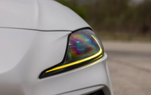 Load image into Gallery viewer, Toyota GR Supra MK5 A90/A91 CSL Motorsport Style Yellow DRL LED Module Set, Plug & Play Daytime Running Light Upgrade (2019+, Adaptive Headlights)