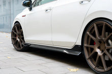 Load image into Gallery viewer, VW GOLF GTI MK8 EVO-1 GLOSS BLACK SIDE SKIRTS BY ZAERO (2020+)