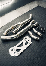 Load image into Gallery viewer, BMW G8X M3/M4 Resonated Midpipe - 3.5in (89mm) 2-into-1 Centre Section, OPF/GPF & Mid Box Delete, Larger Mid Brace - Fits G80 G81 G82 G83 S58