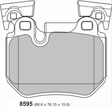 Load image into Gallery viewer, BMW 1 Series (E82/E88) Performance Brake Pads 8595