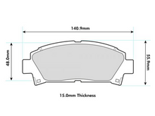 Load image into Gallery viewer, Toyota MR2 MK2 Rev. 2 - 5 Front Performance Brake Pads 1352