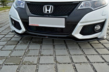 Load image into Gallery viewer, Maxton Design - FRONT SPLITTER HONDA CIVIC MK9 FACELIFT 2014-2017