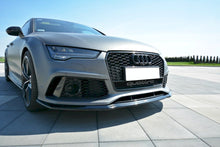 Load image into Gallery viewer, Maxton Design - Front Splitter V.2 Audi RS7 C7