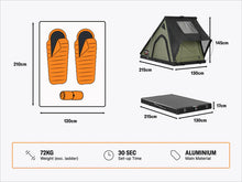 Load image into Gallery viewer, TentBox Cargo - Car Roof Tent