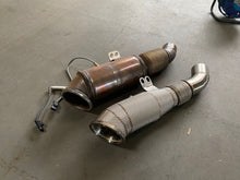 Load image into Gallery viewer, Osprey Performance BMW B58 Decat Downpipe (Catless) with OEM-Style Heat Shield – Stainless Steel Direct Bolt-On for M140i M240i 340i 440i