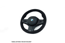 Load image into Gallery viewer, TRE Full Alcantara Steering Wheel for BMW G20 G21 G42 G22 G23 G80 G81 G82 G83 G87 F90 - M Tri-Colour Stitching - OEM+ Motorsport Upgrade (2/3/4 Series, M2/M3/M4/M5)