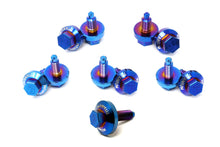 Load image into Gallery viewer, Burger Motorsports BMS Titanium Front Engine Bay Dress-Up Bolt Kit Burnt Blue for BMW G8x M3/M4, G2x 3 & 4 Series, F8x M3/M4