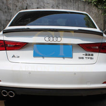 Load image into Gallery viewer, V Style Carbon Fibre Boot Spoiler for Audi A3 S3 RS3 Saloon 13-20