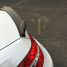Load image into Gallery viewer, V Style Carbon Fibre Boot Spoiler for Mercedes Benz W212 E Class Saloon 10-17