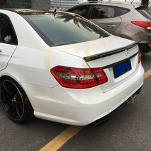 Load image into Gallery viewer, V Style Carbon Fibre Boot Spoiler for Mercedes Benz W212 E Class Saloon 10-17