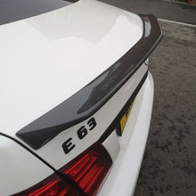Load image into Gallery viewer, V Style Carbon Fibre Boot Spoiler for Mercedes Benz W212 E Class Saloon 10-17