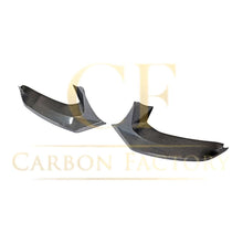 Load image into Gallery viewer, V Style Carbon Fibre Front Bumper Covers for BMW G30 5 Series M Sport 17-20