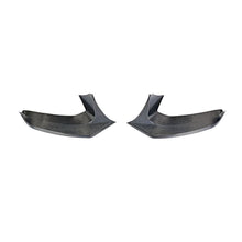 Load image into Gallery viewer, V Style Carbon Fibre Front Bumper Covers for BMW G30 5 Series M Sport 17-20