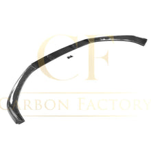 Load image into Gallery viewer, V Style Carbon Fibre Front Splitter for Audi A4 B9 Non S Line 15-19
