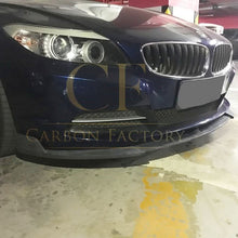 Load image into Gallery viewer, V Style Carbon Fibre Front Splitter for BMW E89 Z4 09-15