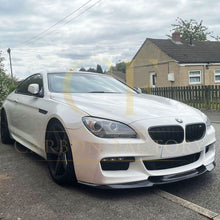 Load image into Gallery viewer, V Style Carbon Fibre Front Splitter for BMW F06 F12 F13 6 Series 11-18