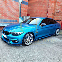Load image into Gallery viewer, V Style Carbon Fibre Front Splitter for BMW F32 F33 F36 4 Series 14-20