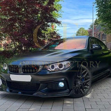 Load image into Gallery viewer, V Style Carbon Fibre Front Splitter for BMW F32 F33 F36 4 Series 14-20