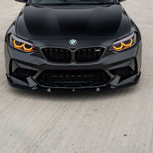 Load image into Gallery viewer, V Style Carbon Fibre Front Splitter for BMW F87 M2C Competition 16-21