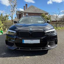 Load image into Gallery viewer, V Style Carbon Fibre Front Splitter for BMW G30 5 Series M Sport 17-20