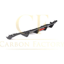 Load image into Gallery viewer, V Style Carbon Fibre Rear Diffuser for Audi A4 B9 Non S Line 16-18