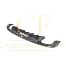 Load image into Gallery viewer, V Style Carbon Fibre Rear Diffuser for Audi A4 B9 Non S Line 16-18