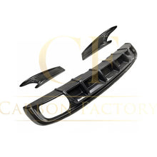 Load image into Gallery viewer, V Style Carbon Fibre Rear Diffuser for Audi S4 B9 A4 S Line 16-18