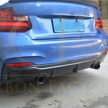 Load image into Gallery viewer, V Style Carbon Fibre Rear Diffuser for BMW F22 2 Series M Sport 14-21