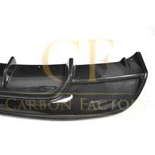 Load image into Gallery viewer, V Style Carbon Fibre Rear Diffuser for Tesla Model S 16-17