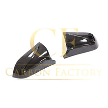 Load image into Gallery viewer, V Style Carbon Fibre Replacement Mirror Covers for Tesla Model 3 16-23