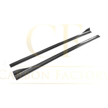 Load image into Gallery viewer, V Style Carbon Fibre Side Skirts for Audi A3 Hatchback S Line 13-15