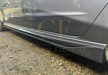 Load image into Gallery viewer, V Style Carbon Fibre Side Skirts for Audi A3 Hatchback S Line 13-15