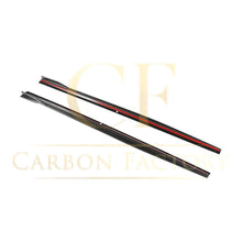 Load image into Gallery viewer, V Style Carbon Fibre Side Skirts for BMW 3 Series G20 G21 19-Present