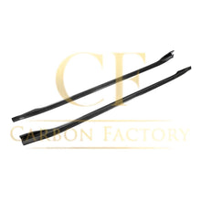 Load image into Gallery viewer, V Style Carbon Fibre Side Skirts for Tesla Model 3 16-23